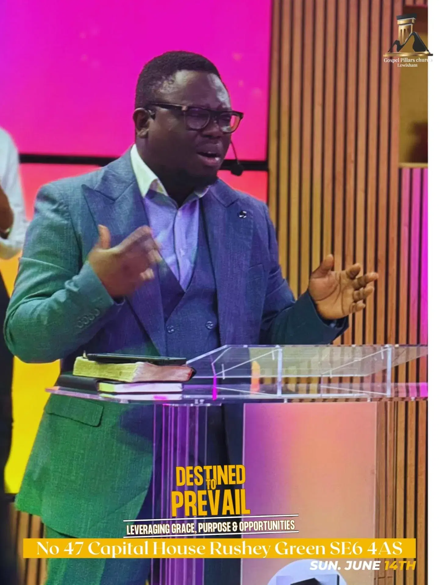 Pst. Kingsley Igharo, London Branch Pastor
