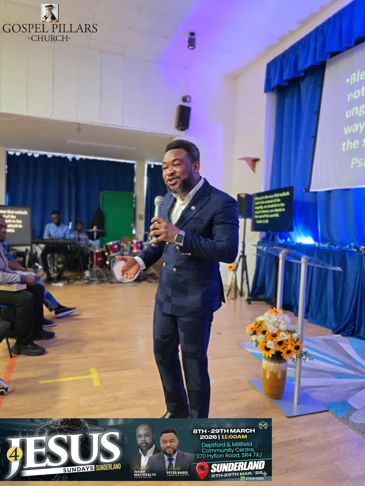 Pst. Peter Bardi, Sunderland Branch Pastor